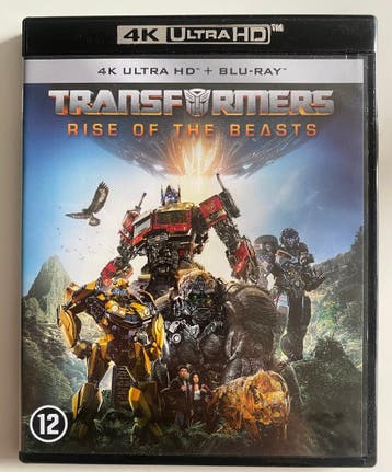 TRANSFORMERS RISE OF THE BEASTS (4K ULTRA HD + BLURAY), Cd's en Dvd's, Verzenden, Gebruikt