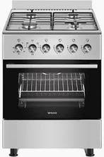 Wiggo WO-E603R(XX) Serie 3 60cm Gasfornuis RVS, Verzenden, Nieuw