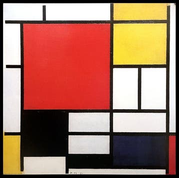 Piet Mondrian - 2000ca * Manifesto, Poster Arte Piet