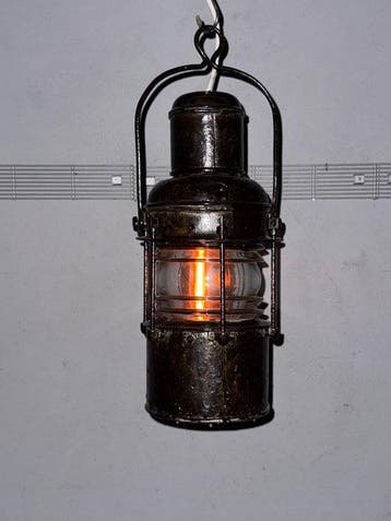 Scheepslamp - Metaal, Glas