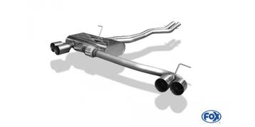 FOX BMW Z4 E85 einddemper uitgang rechts/links - 2x80 type 1, Verzenden, Nieuw