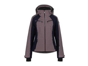 luhta ski jas dames koantaus blauw print 652 44-46-48, Luhta, Nieuw, Jack