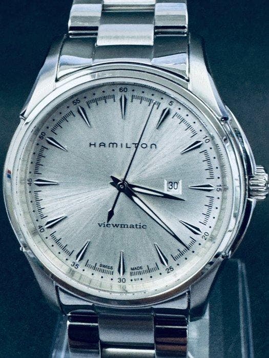 Hamilton - Jazzmaster Viewmatic - H323250 - Heren -, Sieraden, Tassen en Uiterlijk, Horloges | Heren