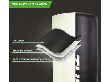 Tunturi Bokszak Staand - Vrijstaande bokspaal - Zand vulbare, Verzenden, Nieuw