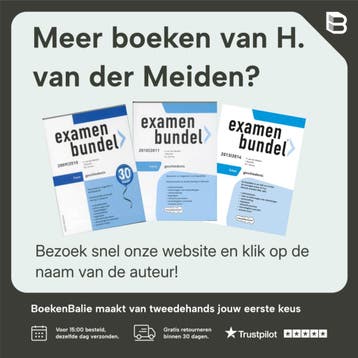 Examenbundel Geschiedenis 2007/2008 VWO - H. van der Meiden, Verzenden, Gelezen, H. van der Meiden