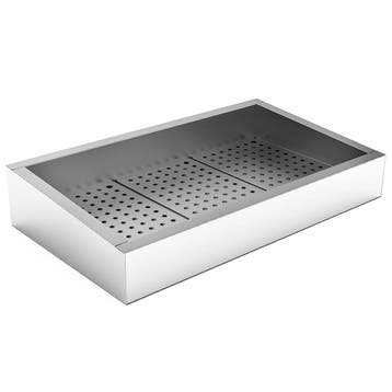 Crushed Ice Bak | RVS | Opbouw (Schuin) | 3x 1/1 GN | Open |, Verzenden, Nieuw in verpakking