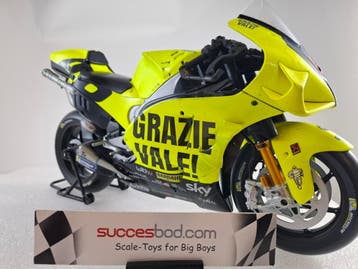 1;6 DUCATI DESMO GP21 - GRAZIE VALE - VALENTINO ROSSI, Verzenden, Nieuw, 1:5 t/m 1:8, Motor
