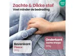 STAUS&BACH Elektrische deken 3XL - Dubbelzijdig Fleece, Verzenden, Nieuw