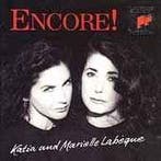 cd - Katia Et Marielle LabÃ¨que - Encore!, Verzenden, Zo goed als nieuw