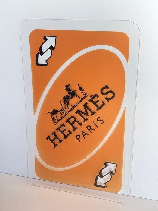 Rob VanMore - UNO Reverse by Hermes XXL, Antiek en Kunst, Kunst | Designobjecten