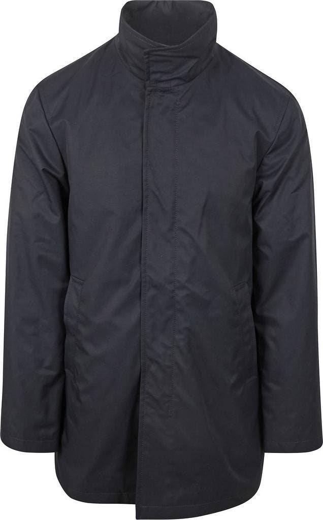 McGregor Raincoat Navy maat L Heren, Kleding | Heren, Jassen | Winter, Blauw, Nieuw, Maat 52/54 (L), Verzenden