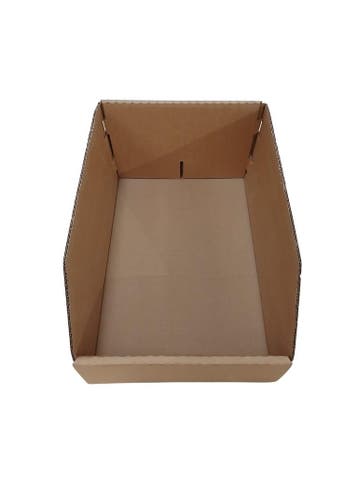 Magazijnbak karton 580x400x300 mm - bruin golfkarton, Ophalen of Verzenden