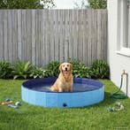 vidaXL Honden zwembad Blauw Ø200 x 30 cm Dik PVC, Verzenden, Nieuw