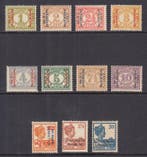 Nederlands-Indië 1922 - Jaarbeurs Bandoeng - NVPH 149/159, Gestempeld