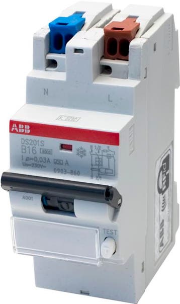 ABB aardlekautomaat (comfomaat) / 16A, 30mA, B-kar,, Ophalen of Verzenden, Nieuw, Groepenkast
