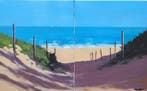 Maillet (1965) - Île de Ré, chemin de plage. Diptyque