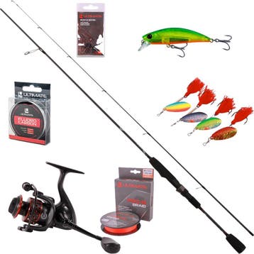 Ultimate Trout Lure Hengelset 2.40m (2-8g), Verzenden, Nieuw, Overige typen