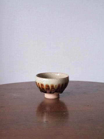 Keiya Kato () - Beker - Japanese Seto Ware Guinomi Sake