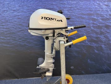 Honda 6 pk buitenboordmotor | Kortstaart | Laadspoel “, 5 tot 10 pk, Viertaktmotor, Ophalen of Verzenden, Zo goed als nieuw