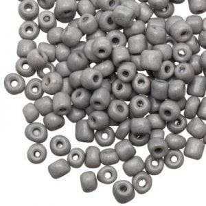20 gram Rocailles (Marble Grey) 4 mm (0 rocailles, 4 mm 6), Hobby en Vrije tijd, Kralen en Sieraden maken, Ophalen of Verzenden