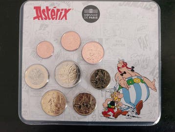 Frankrijk. Year Set (BU) 2022 Asterix (Zonder