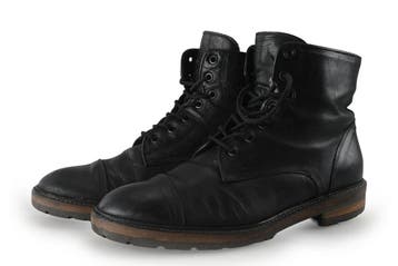 Manfield Veterboots in maat 43 Zwart, Kleding | Heren, Schoenen, Manfield, Verzenden, Zwart, Boots