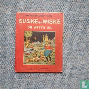 Suske en Wiske - De witte uil - 1950, Eén stripboek, Verzenden, Gelezen, Vandersteen, Willy.