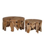 Salontafels  teak hout  grote voorraad vanaf € 495.-, Nieuw