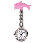 Fako - Verpleegstershorloge - Dolfijn - Roze, Verzenden, Nieuw