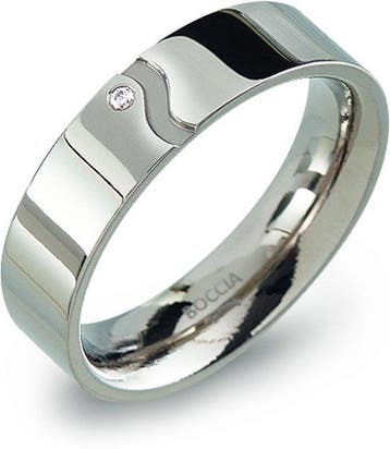 Boccia Titanium 0147.02 ring - Titanium - Zilverkleurig -, Verzenden, Nieuw