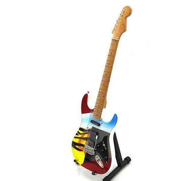 Miniatuur replica Fender Stratocaster Crash gitaar E Clapton, Ophalen of Verzenden, Nieuw, Pop, Beeldje of Miniatuur