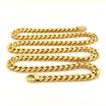 Vieri - Halsketting - Solid Link - 93.4 g - 18 karaat Geel, Nieuw