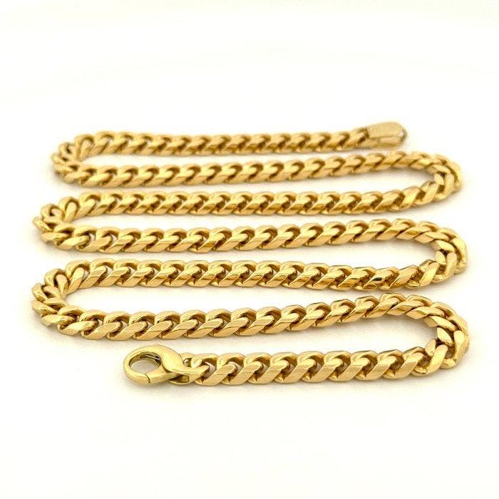 Vieri - Halsketting - Solid Link - 93.4 g - 18 karaat Geel, Sieraden, Tassen en Uiterlijk, Kettingen
