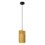 Betonnen hanglamp geel, Ninja, Huis en Inrichting, Lampen | Hanglampen, Nieuw, Ophalen of Verzenden, Modern, Metaal