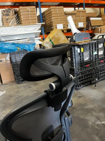 Herman Miller Aeron Remastered Hoofdsteun - Nieuw, Verzenden, Zwart, Nieuw, Bureaustoel