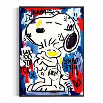LACRISS (1990) - Snoopy e Woodstock Mondrian 2