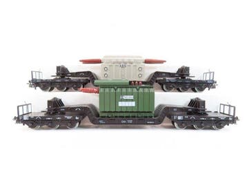 Märklin H0 - o.a. 4617 - Modeltrein goederenwagon (2) - 2x, Nieuw