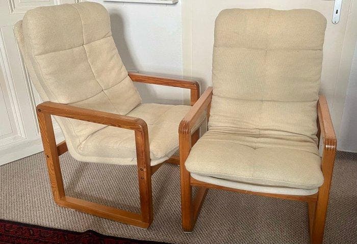IKEA - Knut and Marianne Hagberg - Fauteuil (2) - Sälen -, Antiek en Kunst, Antiek | Meubels | Stoelen en Banken