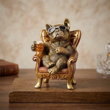 Decoratief ornament - Europa - Chill Bulldog