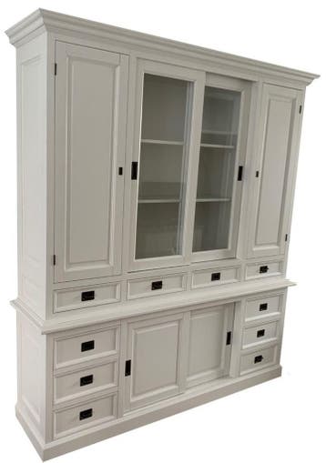 Buffetkast wit Goirle 200cm, Ophalen of Verzenden, Nieuw