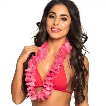 Hawaii slinger pink Lei Ohana, Ophalen of Verzenden, Nieuw
