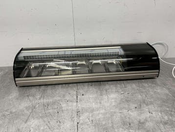 Coreco Sushivitrine Opzet koelvitrine 6 x 1/3 GN 140 cm 230V, Ophalen of Verzenden, Nieuw zonder verpakking