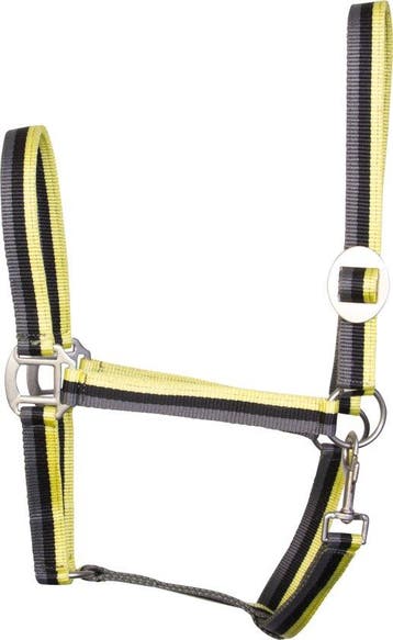 Halster Nylon Economic Colored Lime Full, Dieren en Toebehoren, Verzenden, Nieuw