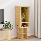 vidaXL Terrarium Bruin 50 x 50 x 100 cm OSB, Dieren en Toebehoren, Verzenden, Nieuw