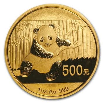 Gouden China Panda 1 oz 2014, Verzenden, Oost-Azië, Losse munt, Goud