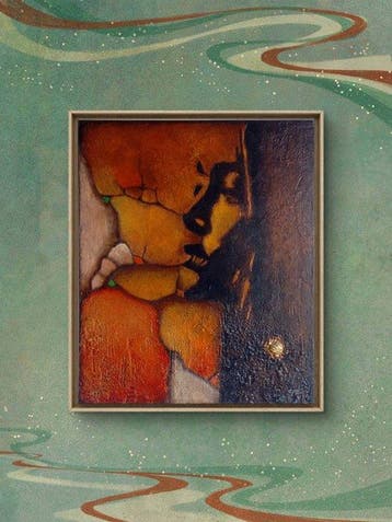 Camillo Gannelli - Apparizione murale, Antiek en Kunst