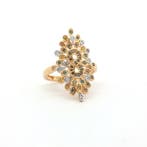 Zonder minimumprijs - Ring Verguld, Zilver - 0.15ct. tw., Nieuw