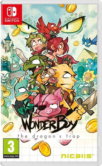 Wonder Boy: The Dragons Trap - Nintendo Switch [Sealed], 1 speler, Nieuw, Eén computer, Vanaf 3 jaar