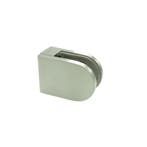 Balustrade glasklem rond - RVS - 63 x 45 mm (55.2 gelaagd gl, Ophalen of Verzenden, Nieuw