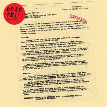 lp nieuw - cold feet - PUNK ENTITY (nieuw), Verzenden, Zo goed als nieuw, Overige formaten
